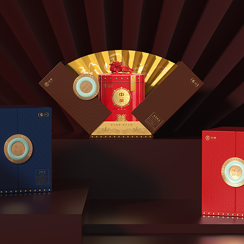 西林設(shè)計(jì)X中茶：國茶國瓷，共譜中茶國韻【中茶包裝設(shè)計(jì)】