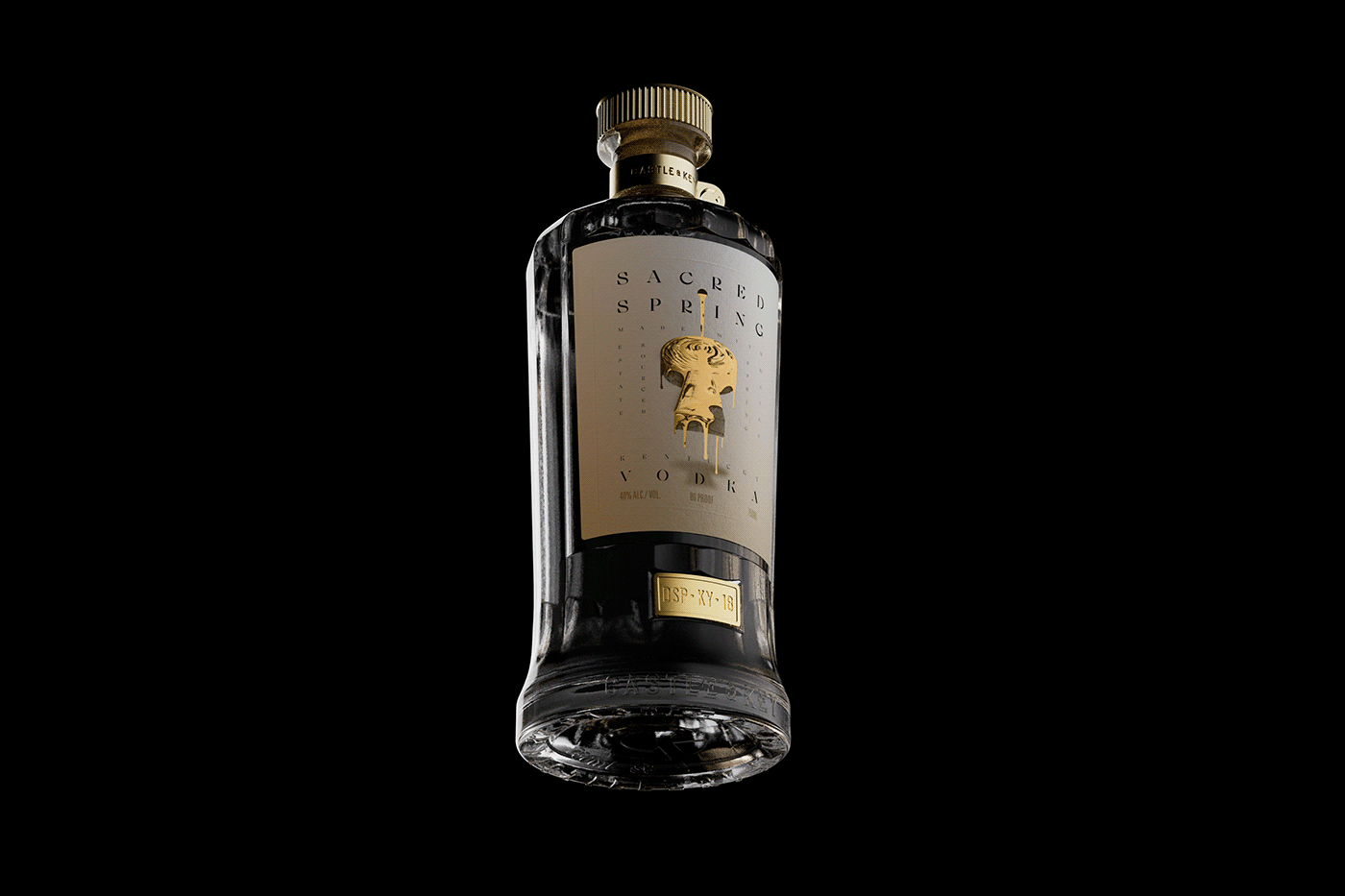 創(chuàng)意包裝 | Castle & Key酒包裝設(shè)計