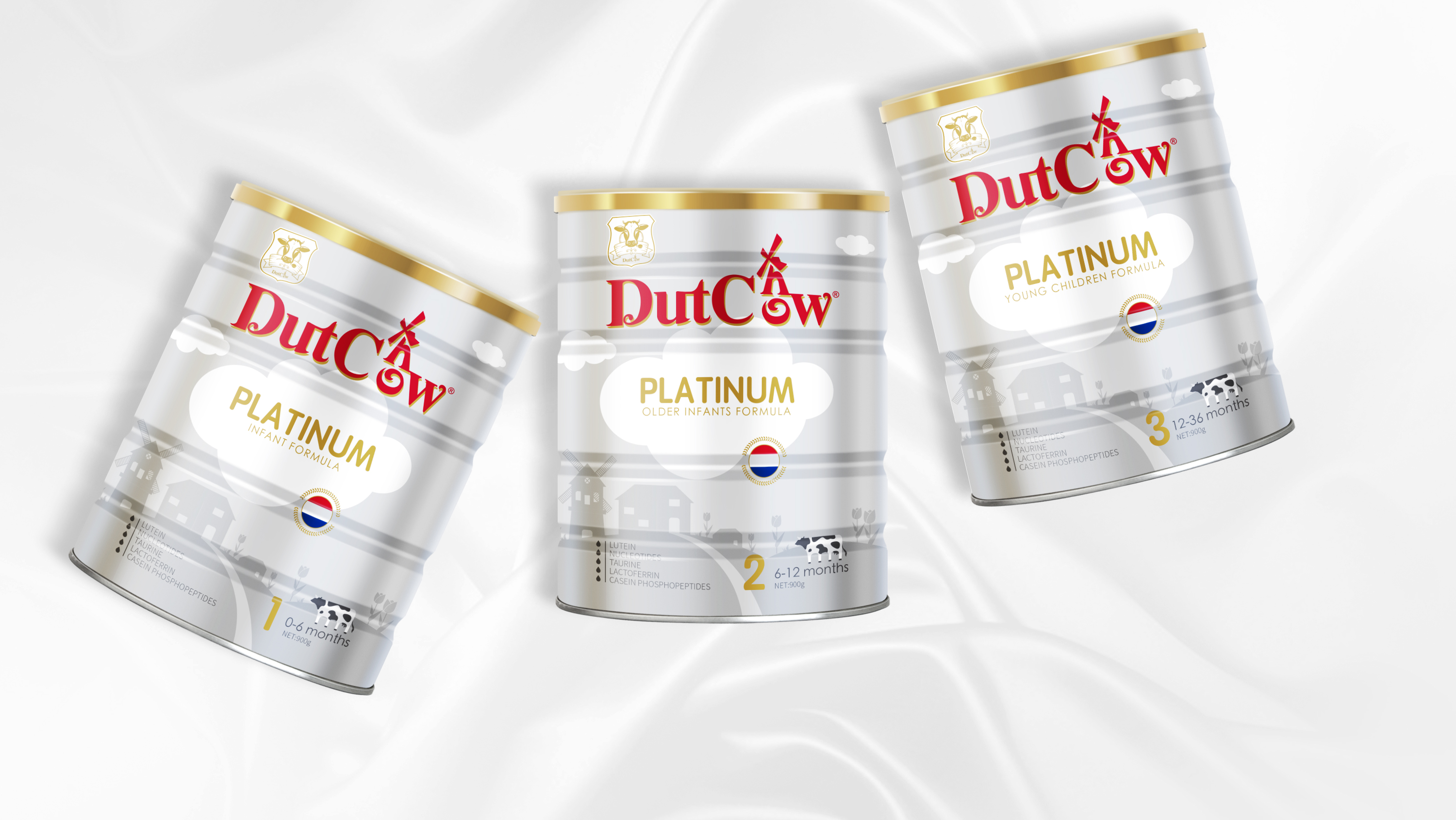西林設計X圣元荷蘭乳牛奶粉國際版包裝設計，彰顯高端荷蘭魅力