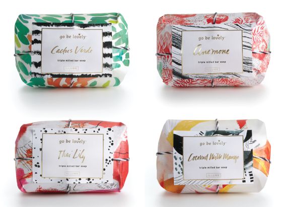 可愛風(fēng)格的香皂包裝設(shè)計(jì)