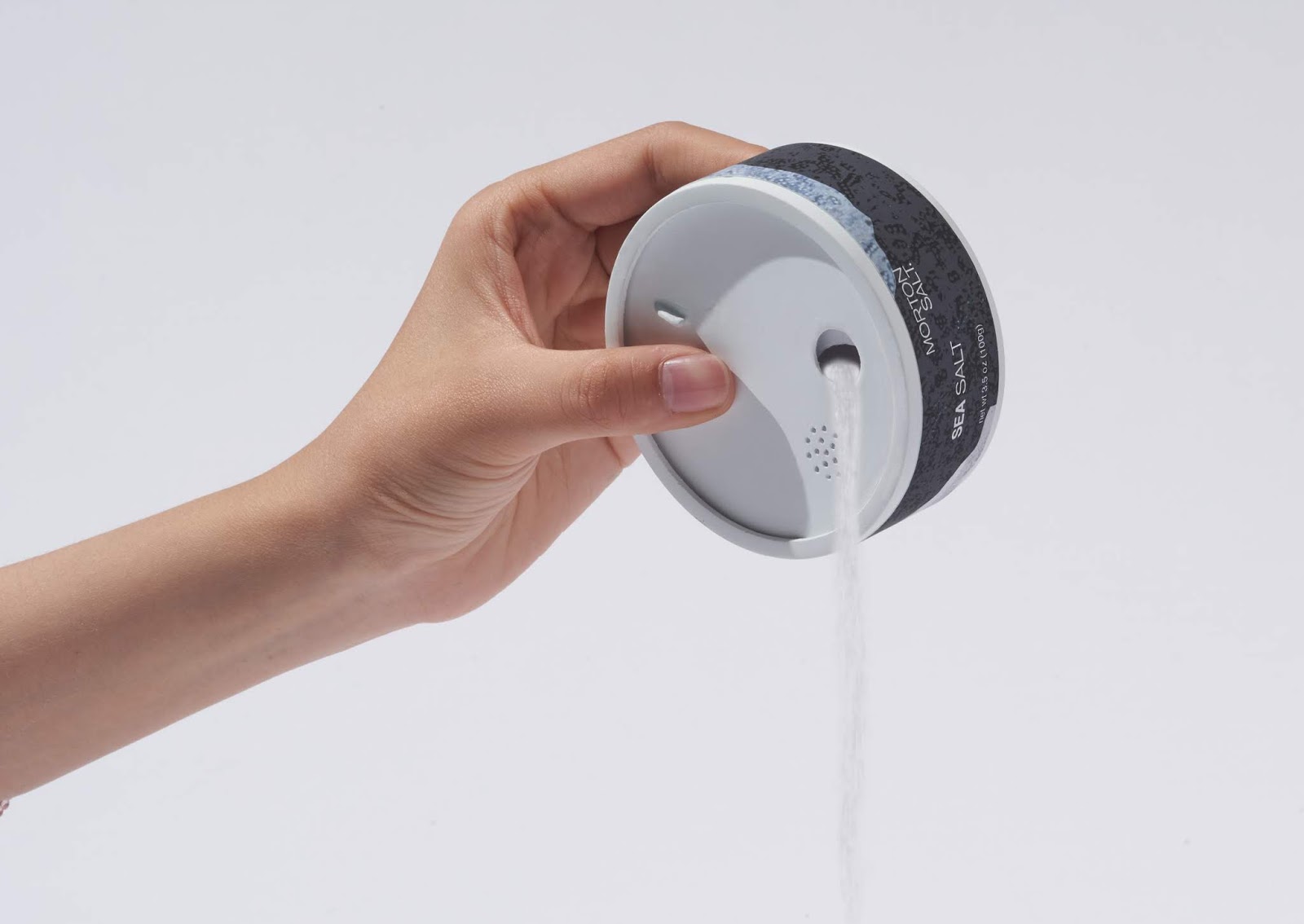 【打雨傘小女孩】莫頓鹽包裝設(shè)計(jì)