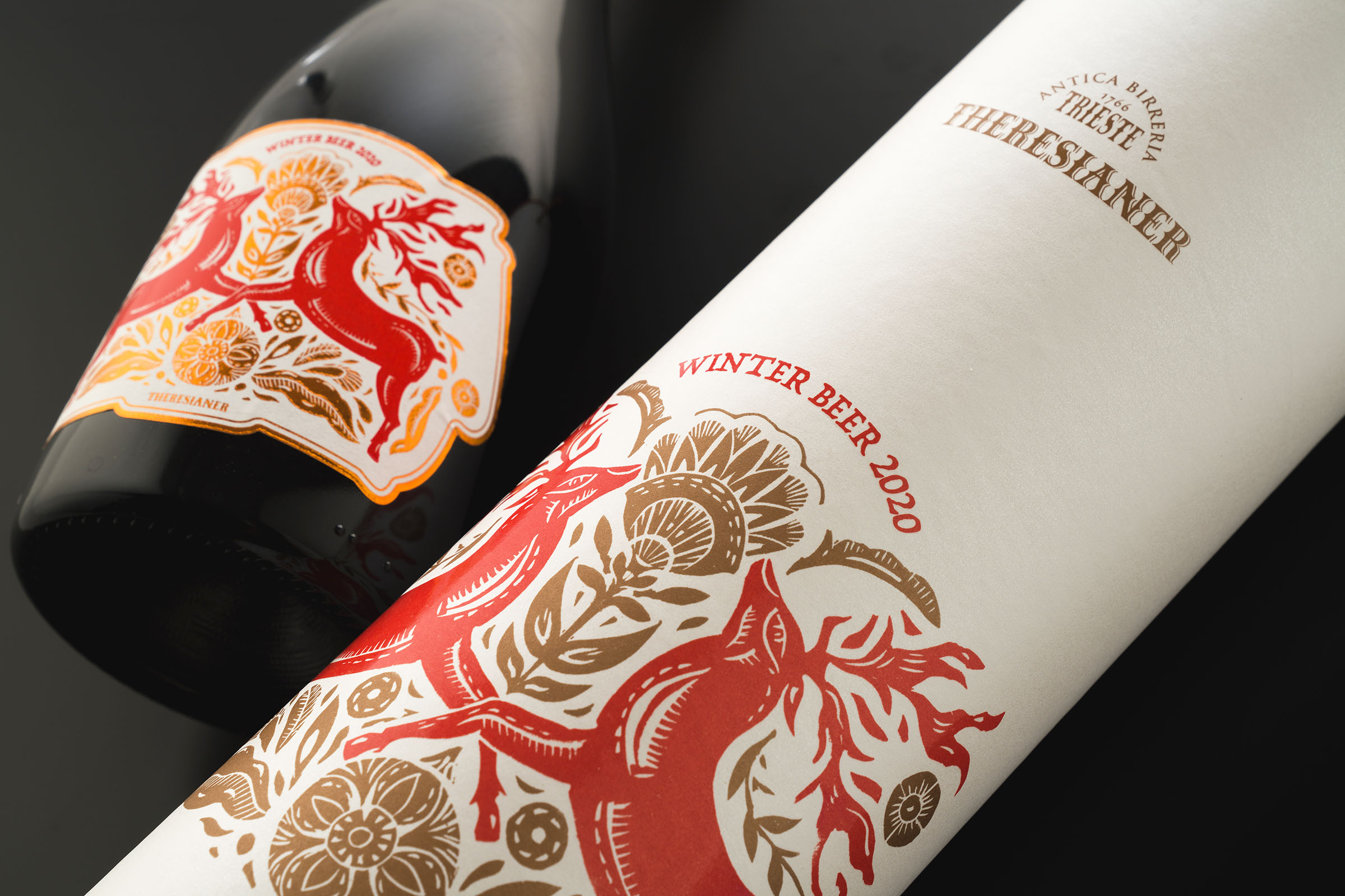 北京包裝設(shè)計分享 | Theresianer Winter Beer2020限量版啤酒包裝設(shè)計