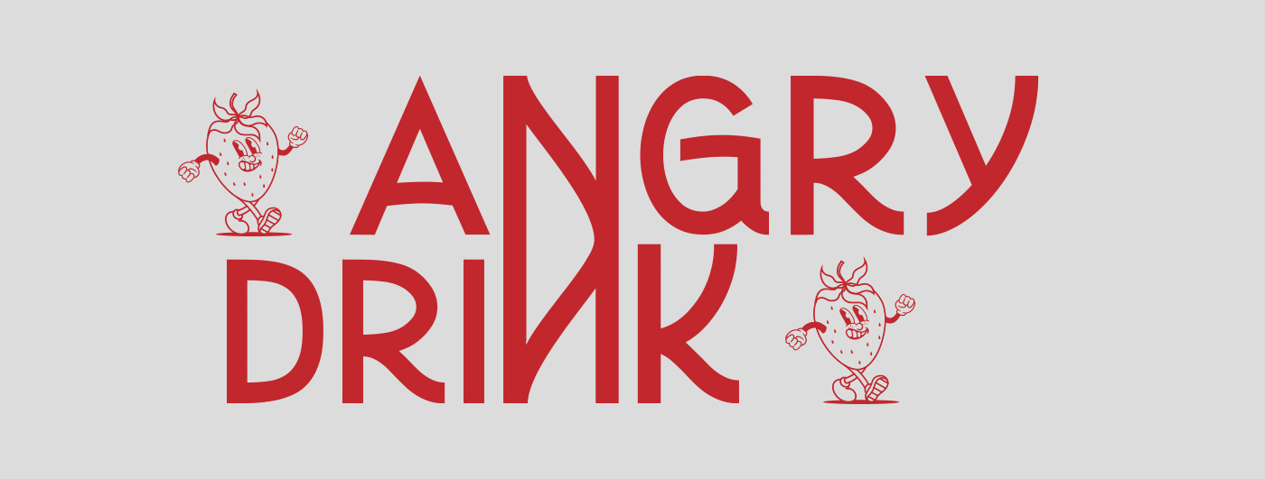 【IP設計】Angry飲料|飲料視覺識別設計